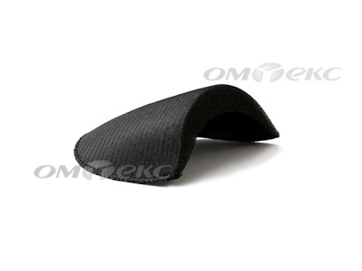Плечевые накладки OВТ-10, обшитые, цвет чёрный - купить в Якутске. Цена: 17.64 руб.
