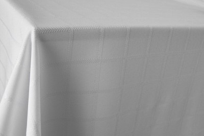 Скатертная ткань 25536/2005, 174 гр/м2, шир.150см, цвет белый - купить в Якутске. Цена 269.46 руб.