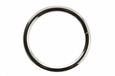 Кольцо металлическое d-38 мм, цв.-никель - купить в Якутске. Цена: 4.89 руб.