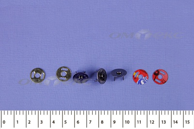 Кнопки магнитные МКМ-02, диам. 18 мм, никель - купить в Якутске. Цена: 14.49 руб.