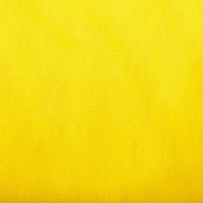 Фатин блестящий 16-70, 12 гр/м2, шир.300см, цвет жёлтый - купить в Якутске. Цена 109.72 руб.