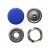 Кнопка рубашечная (закрытая) 9,5мм - эмаль, цв.168 - голубой - купить в Якутске. Цена: 4.77 руб.