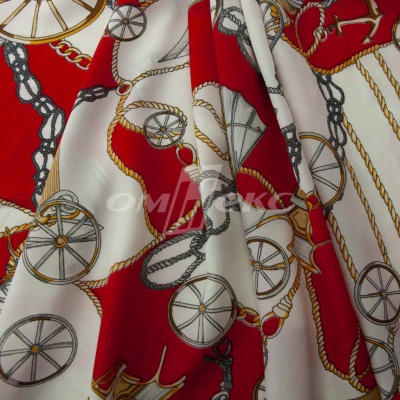 Плательная ткань "Фламенко" 13.1, 80 гр/м2, шир.150 см, принт этнический - купить в Якутске. Цена 241.49 руб.
