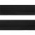 Рулонная молния с покрытием PVC спираль тип 3 (упак.270м) -черная с полосой СВО - купить в Якутске. Цена: 12.74 руб.