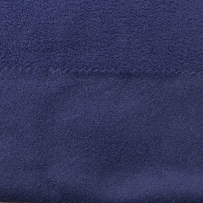 Флис DTY 19-3920, 180 г/м2, шир. 150 см, цвет т.синий - купить в Якутске. Цена 646.04 руб.