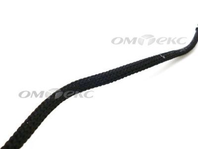 Шнурки т.5 90 см черные - купить в Якутске. Цена: 18.58 руб.