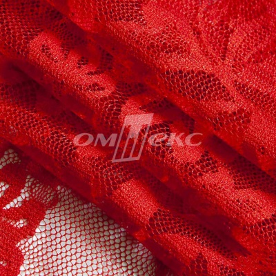 Кружевное полотно стрейч 15A29/RED, 105 гр/м2, шир.155см - купить в Якутске. Цена 2 101.46 руб.