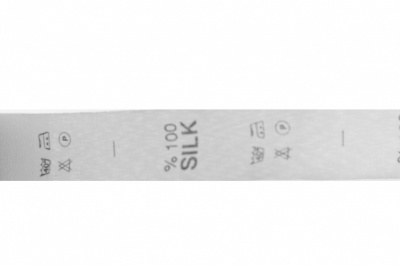 Состав и уход за тк.100% Silk (4000 шт) - купить в Якутске. Цена: 737.09 руб.