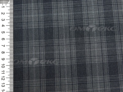 Ткань костюмная клетка 25235 2003, 185 гр/м2, шир.150см, цвет серый/сер - купить в Якутске. Цена 