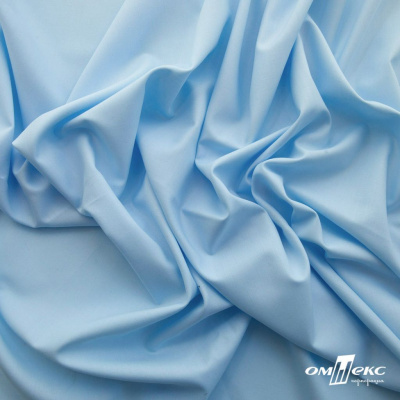 Ткань сорочечная Илер 100%полиэстр, 120 г/м2 ш.150 см, цв.голубой - купить в Якутске. Цена 290.24 руб.