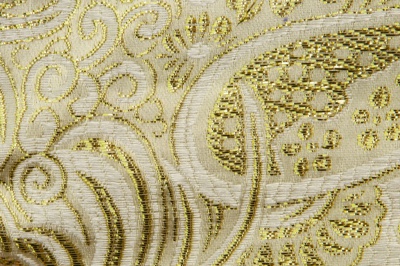 Ткань костюмная жаккард №5, 140 гр/м2, шир.150см, цвет золото - купить в Якутске. Цена 383.29 руб.