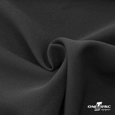 Ткань костюмная "Элис", 92%P 8%S, 200 (+/-10) г/м2 ш.150 см, цв-черный  - купить в Якутске. Цена 300.20 руб.