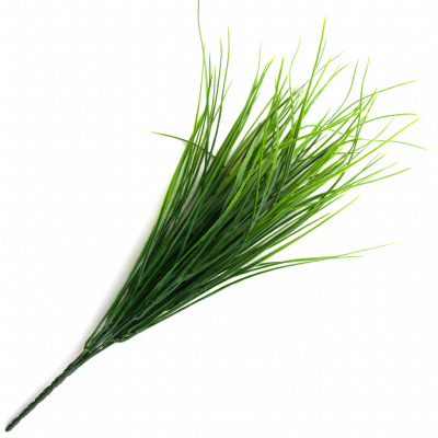 Трава искусственная -4, шт  (осока 50 см/8 см  7 листов)				 - купить в Якутске. Цена: 130.73 руб.
