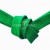 Шнур 15мм плоский (100+/-1м) №16 зеленый - купить в Якутске. Цена: 10.32 руб.