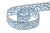 Тесьма кружевная 0621-1346А, шир. 13 мм/уп. 20+/-1 м, цвет 132-голубой - купить в Якутске. Цена: 575.07 руб.