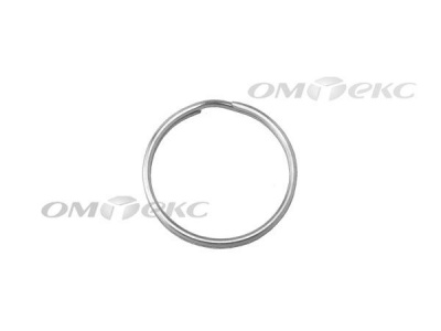 Кольцо металлическое d-20 мм, цв.-никель - купить в Якутске. Цена: 3.19 руб.