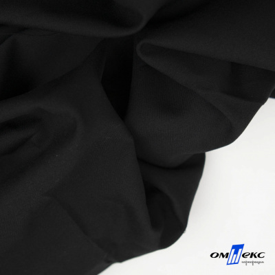 Ткань костюмная "Матте" 80% P, 16% R, 4% S, 170 г/м2, шир.150 см, цв-черный #1 - купить в Якутске. Цена 372.90 руб.