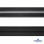 Рулонная молния с покрытием PVC спираль тип 3 (упак.270м) -черная с полосой СВО - купить в Якутске. Цена: 12.74 руб.
