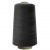Швейные нитки (армированные) 28S/2, нам. 2 500 м, цвет чёрный - купить в Якутске. Цена: 139.91 руб.