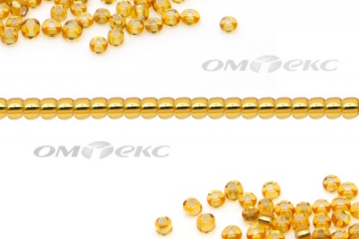Бисер (SL) 11/0 ( упак.100 гр) цв.22 - золото - купить в Якутске. Цена: 53.34 руб.