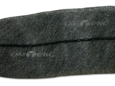 WS7225-прокладочная лента усиленная швом для подгиба 30мм-графит (50м) - купить в Якутске. Цена: 16.97 руб.