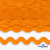 Тесьма вьюнчик 0381-0080, 8 мм/упак.33+/-1м, цвет 9511-оранжевый - купить в Якутске. Цена: 107.26 руб.