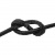 Шнур вощенный (25+/-1ярд) черный  - купить в Якутске. Цена: 104.42 руб.