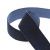 Лента бархатная нейлон, шир.25 мм, (упак. 45,7м), цв.180-т.синий - купить в Якутске. Цена: 800.84 руб.