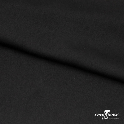 Ткань плательная Габриэль 100% полиэстер,140 (+/-10) гр/м2, шир. 150 см, цв. черный BLACK - купить в Якутске. Цена 248.37 руб.