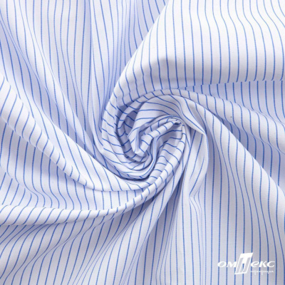 Ткань сорочечная Ронда, 115 г/м2, 58% пэ,42% хл, шир.150 см, цв.3-голубая, (арт.114) - купить в Якутске. Цена 306.69 руб.