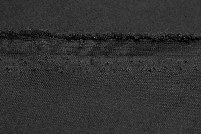Костюмная ткань с вискозой "Флоренция", 195 гр/м2, шир.150см, цвет чёрный - купить в Якутске. Цена 502.24 руб.