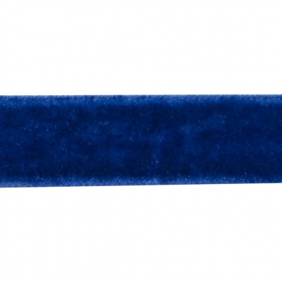 Лента бархатная нейлон, шир.12 мм, (упак. 45,7м), цв.74-василек - купить в Якутске. Цена: 392 руб.