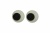 Глазки для игрушек, круглые, с бегающими зрачками, 18 мм/упак.20+/-2 шт, цв. -черно-белые - купить в Якутске. Цена: 25.40 руб.