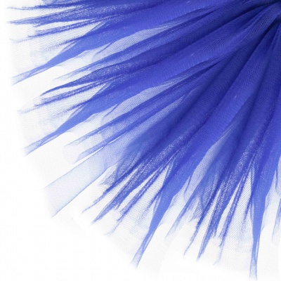 Фатин матовый 16-101, 12 гр/м2, шир.300см, цвет т.синий - купить в Якутске. Цена 101.95 руб.