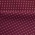 Креп стрейч Амузен, 85 г/м2, 19-2024 (темный рубин)/белый мелкий горох, шир.150 см - купить в Якутске. Цена 220.50 руб.