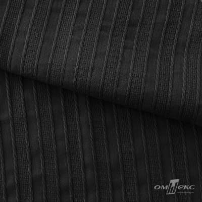 Ткань плательная 100%хлопок, 115 г/м2, ш.140 +/-5 см #103, цв.(17)-чёрный - купить в Якутске. Цена 548.89 руб.