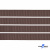 Репсовая лента 005, шир. 6 мм/уп. 50+/-1 м, цвет коричневый - купить в Якутске. Цена: 88.45 руб.