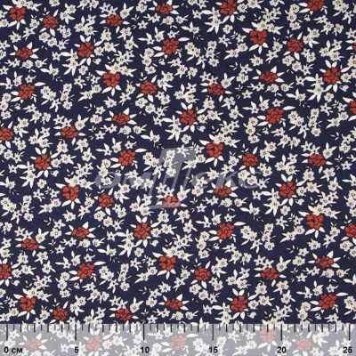 Плательная ткань "Фламенко" 7.2, 80 гр/м2, шир.150 см, принт растительный - купить в Якутске. Цена 239.03 руб.