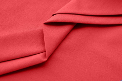 Ткань сорочечная стрейч 18-1651, 115 гр/м2, шир.150см, цвет коралл - купить в Якутске. Цена 285.04 руб.