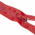 Молния водонепроницаемая PVC Т-7, 60 см, разъемная, цвет (820) красный - купить в Якутске. Цена: 49.39 руб.