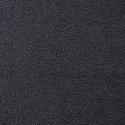 Флис DTY, 130 г/м2, шир. 150 см, цвет чёрный - купить в Якутске. Цена 694.22 руб.