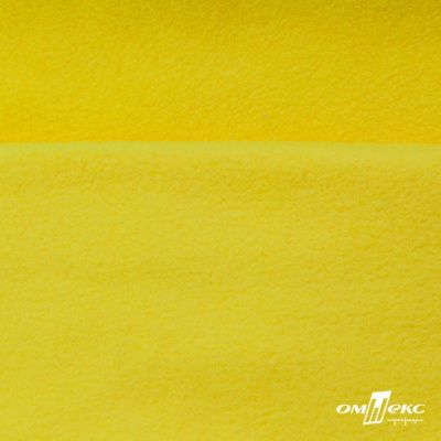 Флис DTY 14-0760, 240 г/м2, шир. 150 см, цвет яркий желтый - купить в Якутске. Цена 640.46 руб.