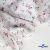 Ткань Муслин принт, 100% хлопок, 125 гр/м2, шир. 140 см, #2308 цв. 6 белый с цветком - купить в Якутске. Цена 413.11 руб.