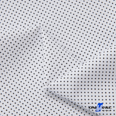 Ткань сорочечная Этна, 120 г/м2, 58% пэ,42% хл, (арт.112) принтованная, шир.150 см, горох - купить в Якутске. Цена 356.25 руб.