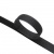 Липучка с покрытием ПВХ, шир. 25 мм (упак. 25 м), цвет чёрный - купить в Якутске. Цена: 14.93 руб.