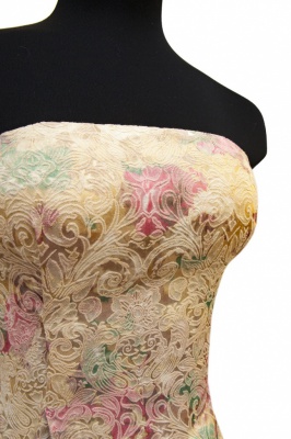 Ткань костюмная (принт) T005 3#, 270 гр/м2, шир.150см - купить в Якутске. Цена 610.65 руб.