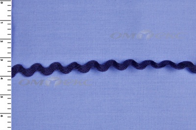 Тесьма плетеная "Вьюнчик"/т.синий - купить в Якутске. Цена: 48.03 руб.