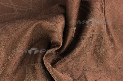 Портьерная ткань BARUNDI (290см) col.8 шоколад - купить в Якутске. Цена 528.28 руб.