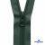 Спиральная молния Т5 890, 80 см, автомат, цвет т.зелёный - купить в Якутске. Цена: 16.61 руб.