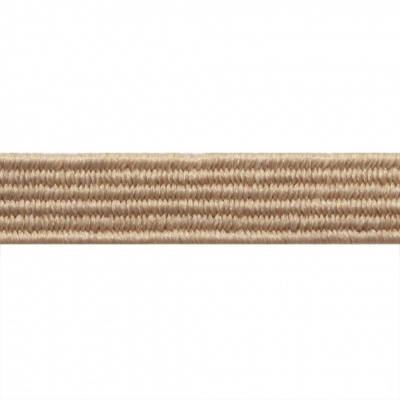 Резиновые нити с текстильным покрытием, шир. 6 мм ( упак.30 м/уп), цв.- 97-бежевый - купить в Якутске. Цена: 152.05 руб.